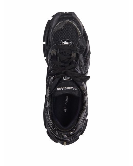 Balenciaga Black Runner Sneakers - Unisex - Fabric/polyurethane/rubber