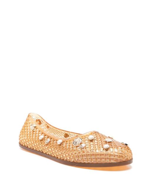 Ancient Greek Sandals Natural Iro Ballet Flats