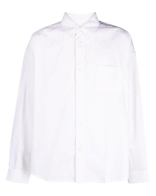 Visvim White Albacore Cotton Shirt - Men's - Cotton for men