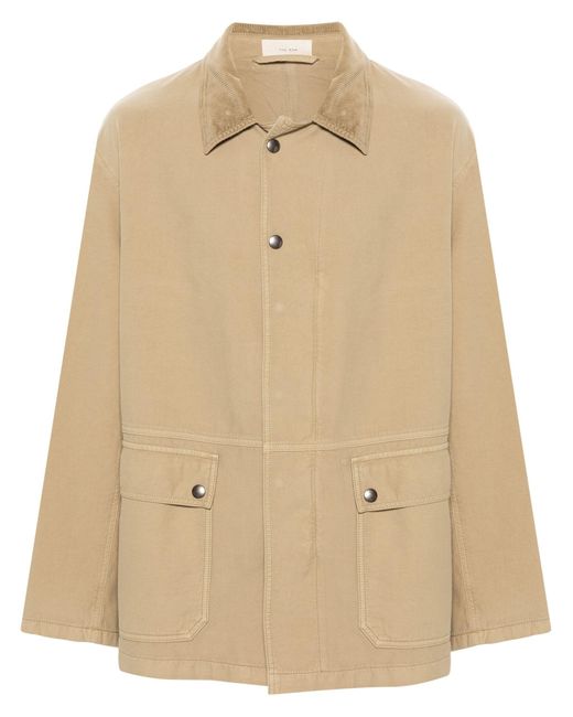 The Row Natural Neutral Frank Cotton Jacket - Men's - Cotton for men