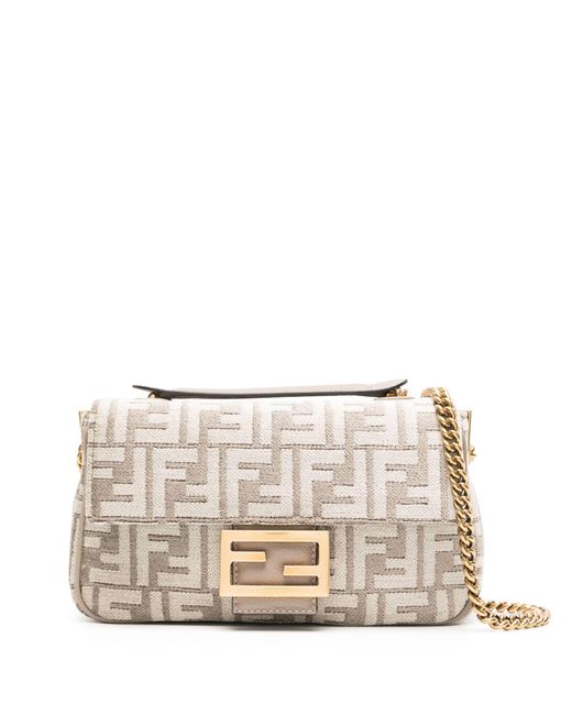 Fendi top beige bag