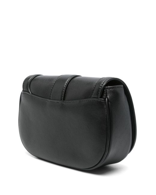 Alexander McQueen Black Mini T-Bar Satchel