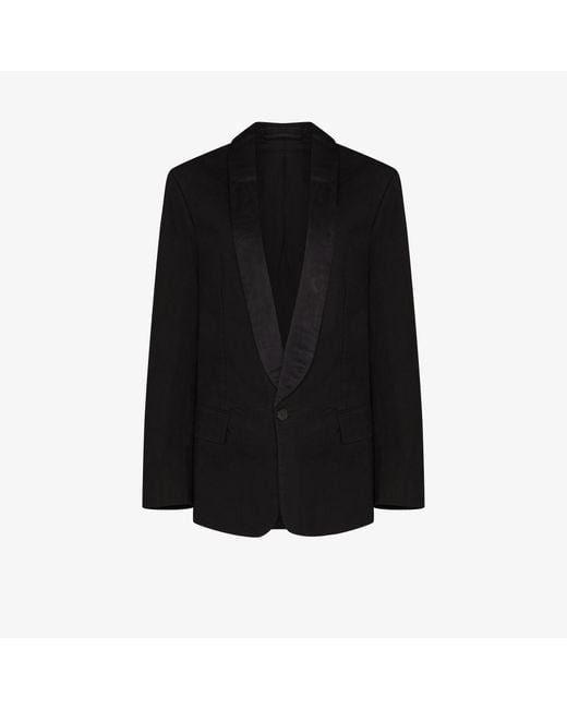Balenciaga Black Rental Tuxedo Blazer