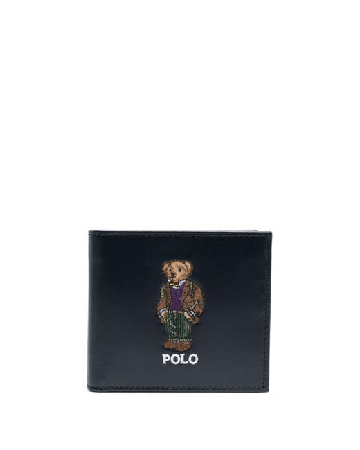 Polo Ralph Lauren Blue Logoed Wallet for men