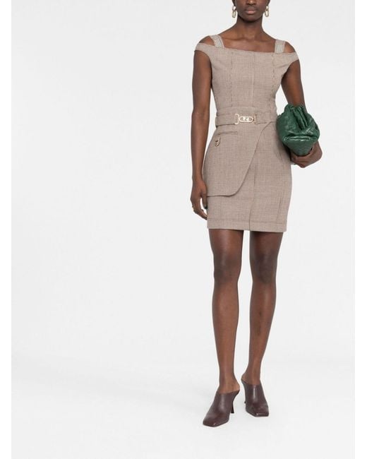 Fendi top wool dress