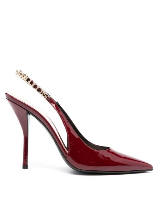 Gucci Red High-heeled Shoes,