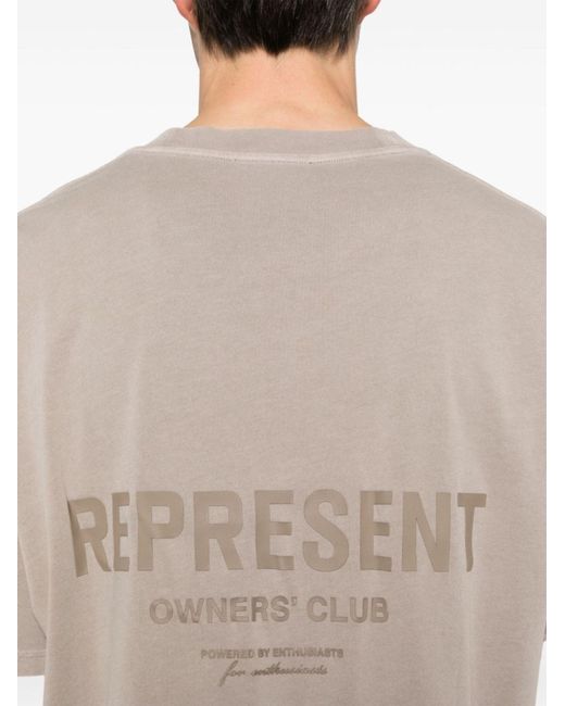 Represent White Neutral Owners Club Cotton T-shirt - Men's - Cotton for men