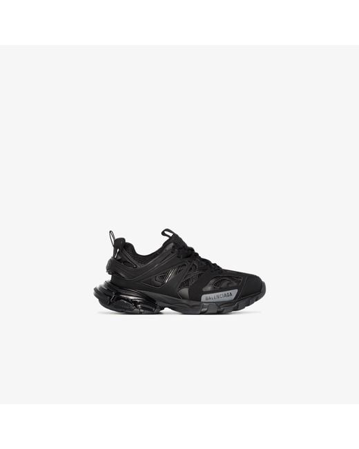 Balenciaga Black Track Clear Sole Sneakers Lyst