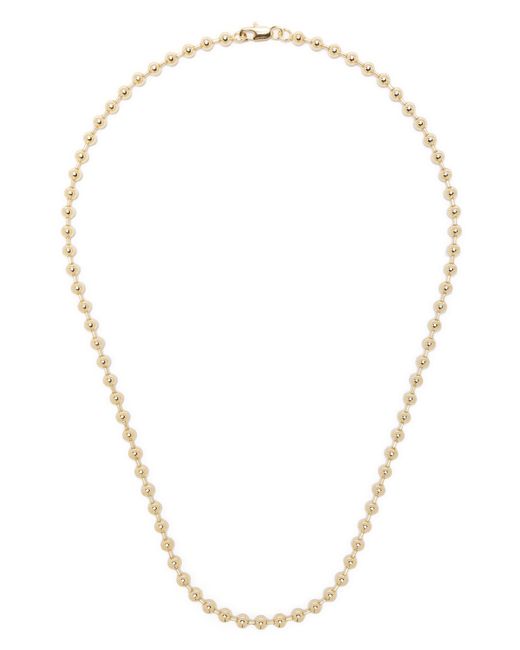 Laura Lombardi -plated Ball Chain Necklace in White | Lyst