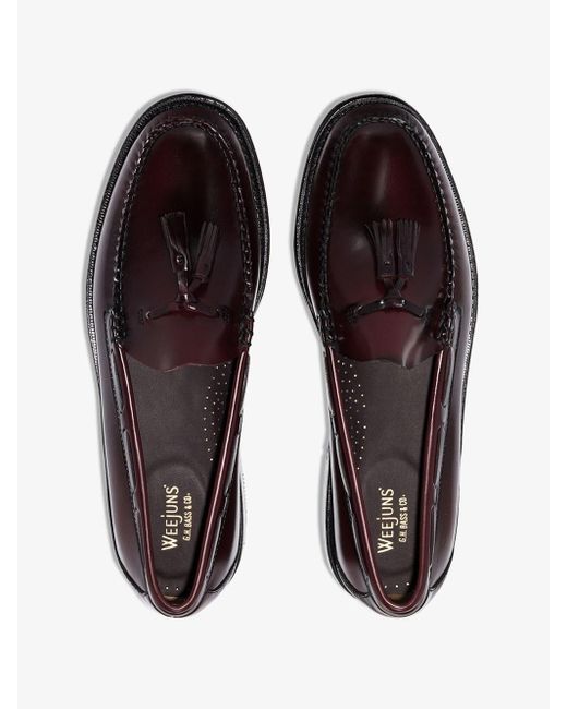 weejuns larkin tassel loafers