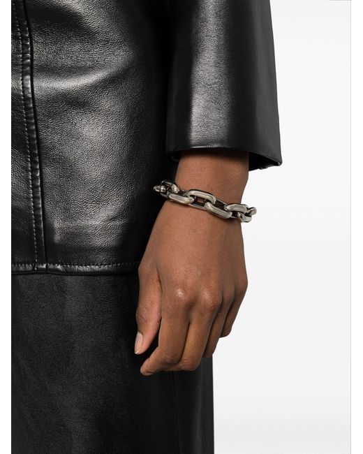 Alexander McQueen Metallic -tone Polished Chain-link Bracelet