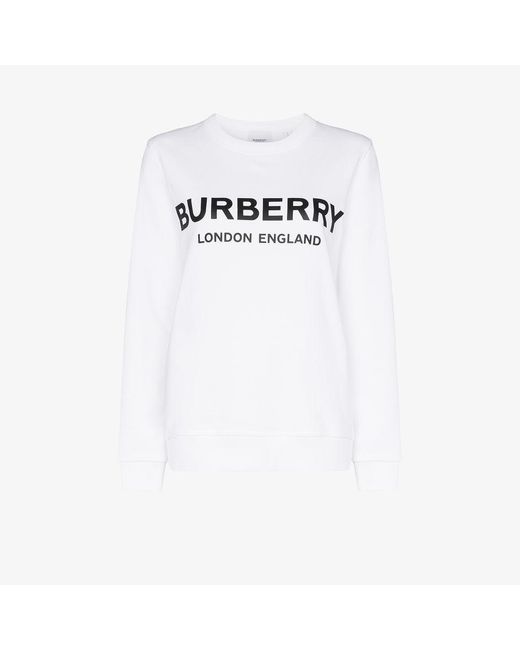 burberry logo sweatshirt