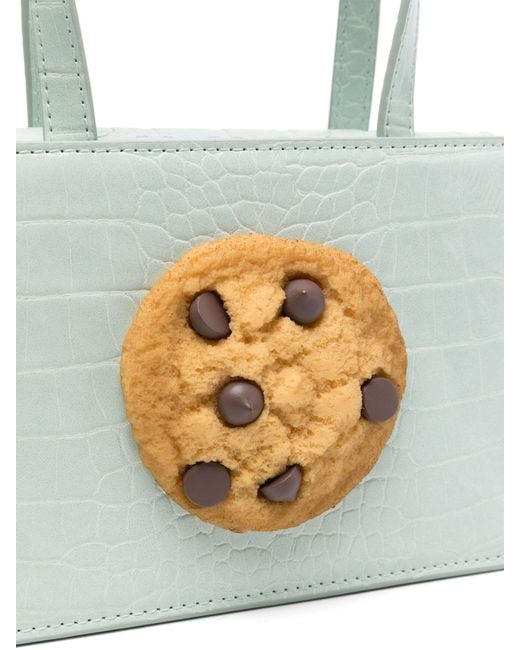 Puppets and Puppets Blue Cookie Small Tote Bag