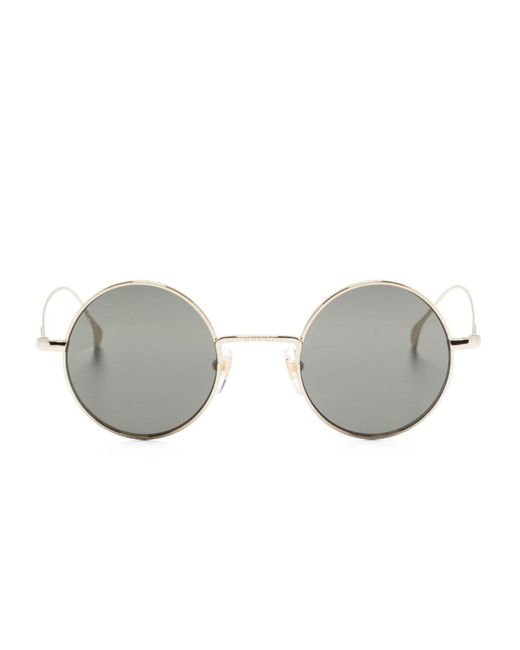 Gucci Gray Tinted-lenses Round-frame Sunglasses