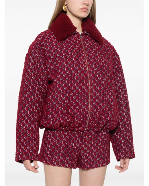 Gucci Cropped Boucle Jacket
