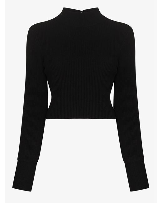 Reformation Black Kieran Cashmere Sweater - Women's - Recycled Cashmere/cashmere