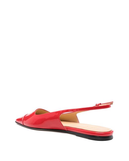 Dear Frances Red Tia Ballet Flats