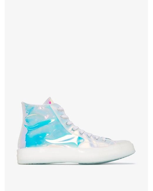 Holographic all star shoes hotsell