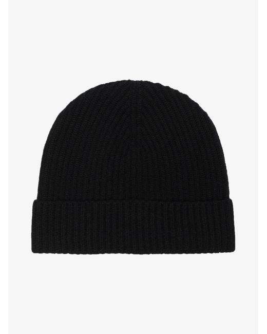 Elgin Ribbed Cashmere Beanie Hat 