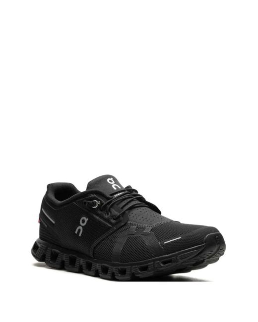 On Shoes Black Cloud Running Sneakers