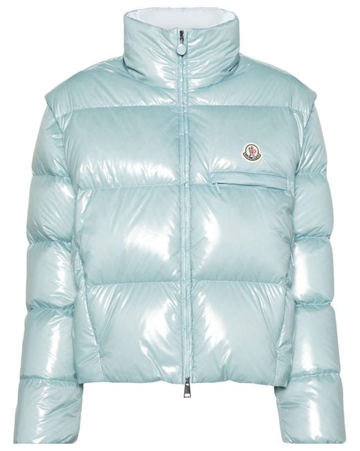 Moncler Blue Andro Puffer Jacket