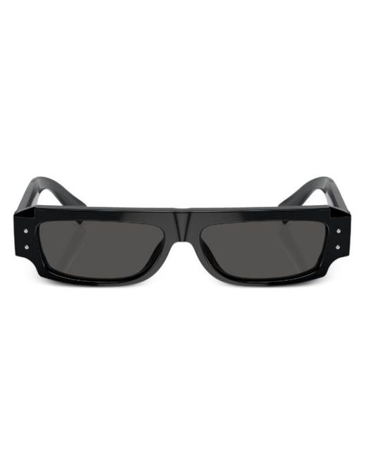 Dolce & Gabbana Black Square-Frame Tinted Sunglasses for men