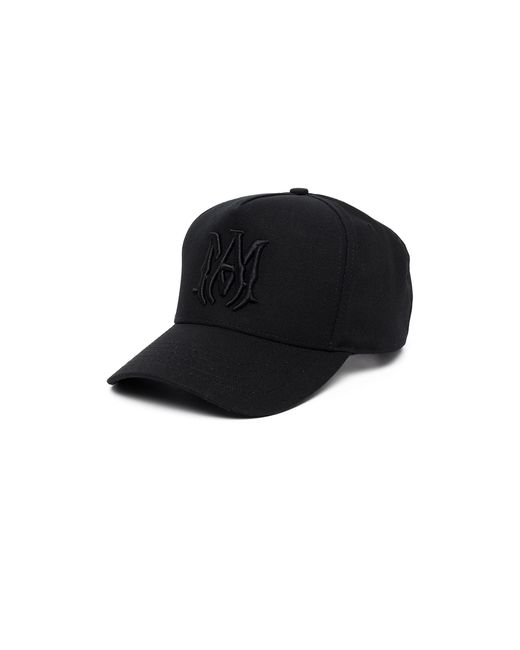 Amiri Black M.a Cotton Baseball Cap for Men Lyst