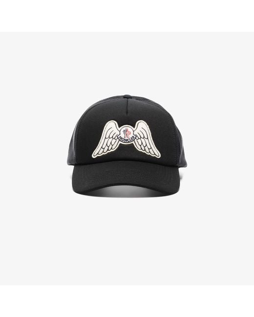 Moncler Cotton 8 Palm Angels Wings Baseball Cap in Black for Men Lyst