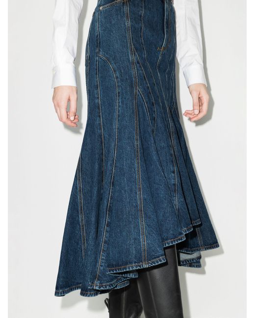 スカート ALEXANDER MCQUEEN DENIM LONG SKIRT 20010101_53820169_1000.jpg