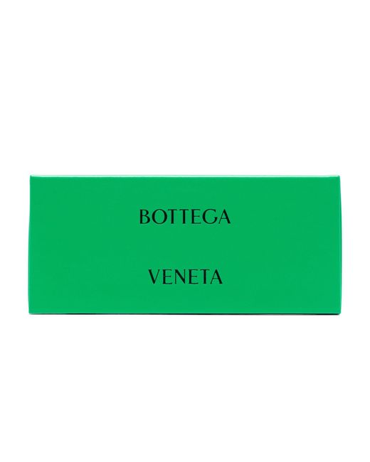Bottega Veneta Green Uni Sardine Pilot-frame Sunglasses