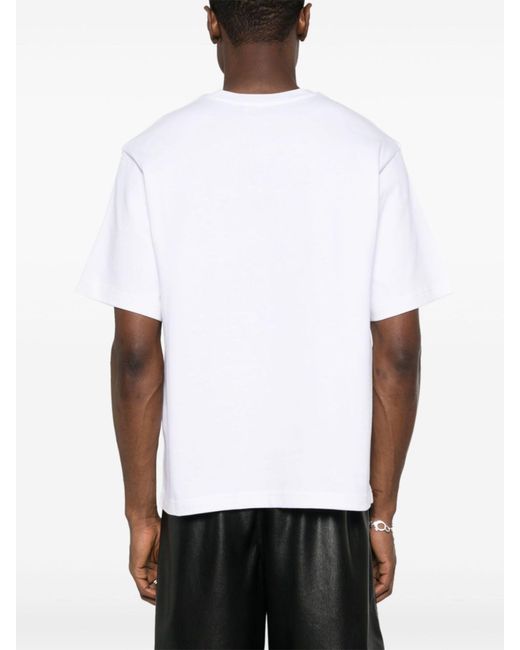 Casablancabrand White Casa Sport Organic-cotton T-shirt - Men's - Organic Cotton for men