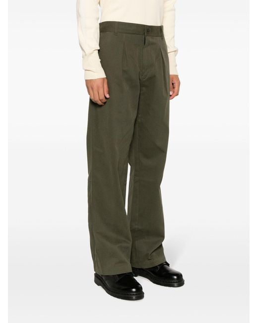 GR10K Green Boot Storage Cotton Trousers for men