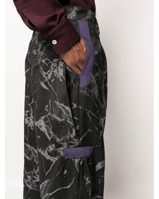 パンツ KIKO KOSTADINOV XOLO MARBLE TROUSERS Kiko Kostadinov(キココスタディノフ) 22AWXOLO MARBLE TROUSERS