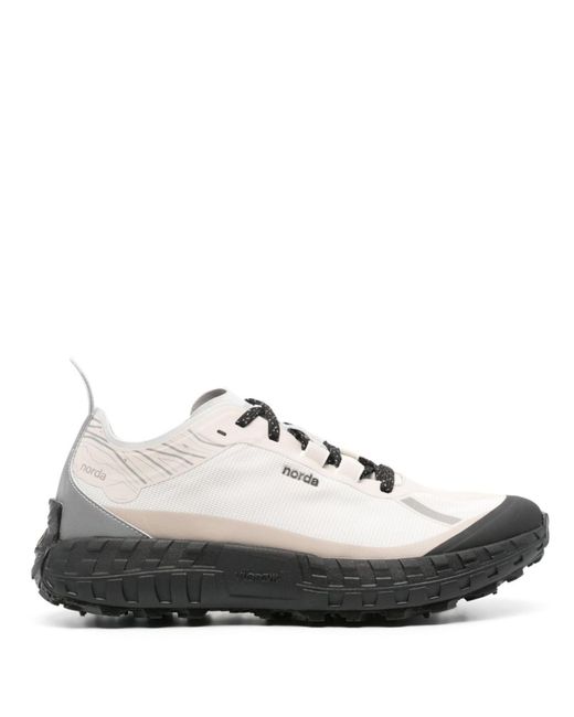 Norda White Neutral 001 Trail Sneakers for men