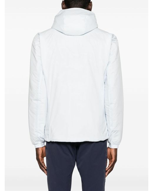 Arc'teryx White Atom Insulated Hooded Jacket for men