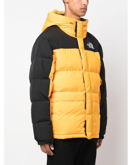 The North Face Orange Himalayan Hooded Padded Jacket for men