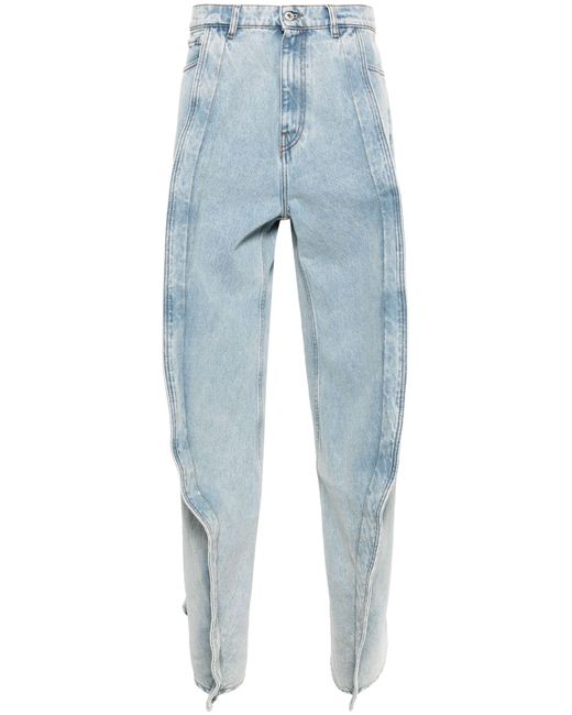 Y. Project Blue Evergreen Banana Cotton Jeans
