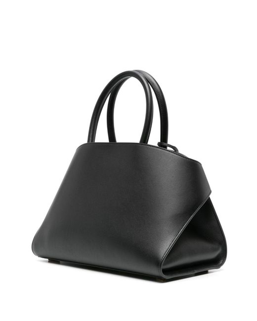 Ferragamo Black Hug Leather Tote Bag - Women's - Calf Leather