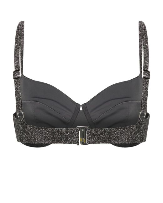 FORM AND FOLD + NET SUSTAIN D-G The Triangle recycled underwired bikini top