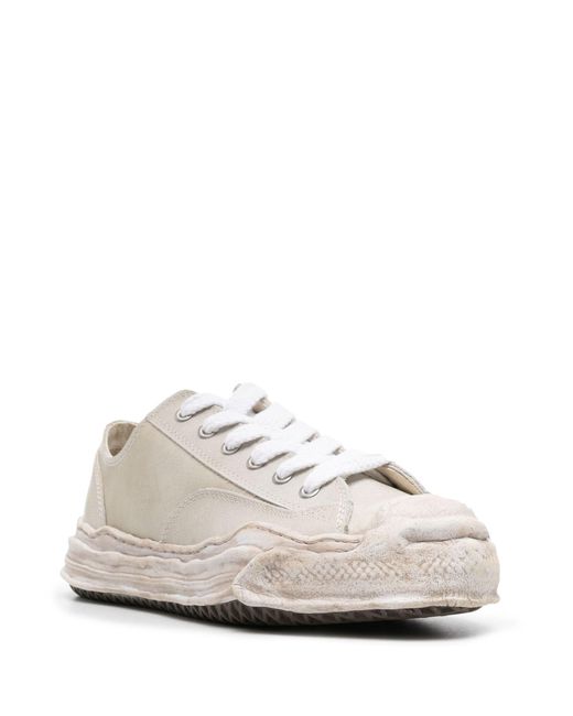Maison Mihara Yasuhiro White Hank Vintage Chunky Sneakers for men