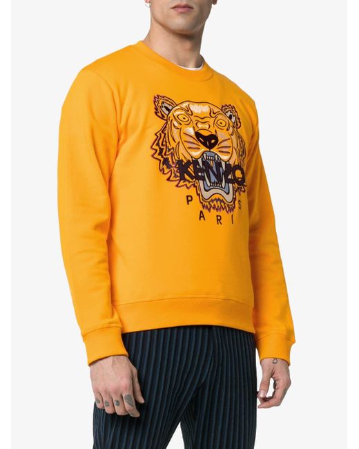 kenzo tiger orange
