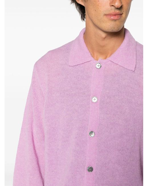 Our Legacy Pink Evening Polo for men
