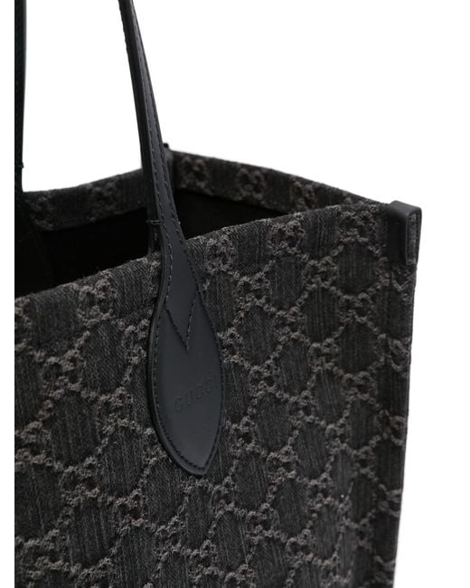 Gucci Black Medium Ophidia Tote Bag