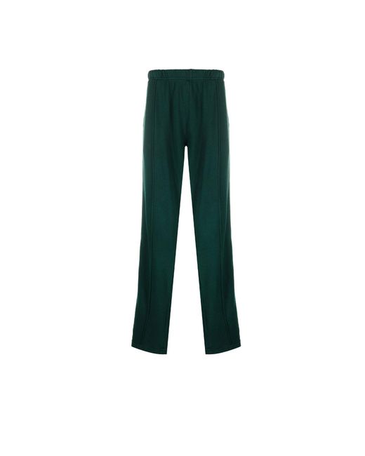 Les Tien Green Lounge Straight Leg Cotton Track Pants for Men | Lyst