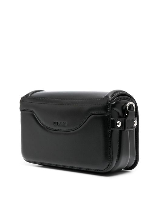 Lemaire Gray Ransel Mini Leather Satchel Bag - Unisex - Calf Leather/cotton