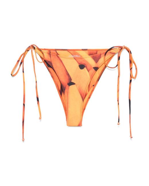 Donde Esteban Orange Bananas Bikini Bottoms