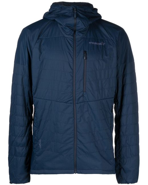 Norrona Blue Lyngen Lightweight Jacket - Men's - Polyester/recycled Polyamide/recycled Polyester for men