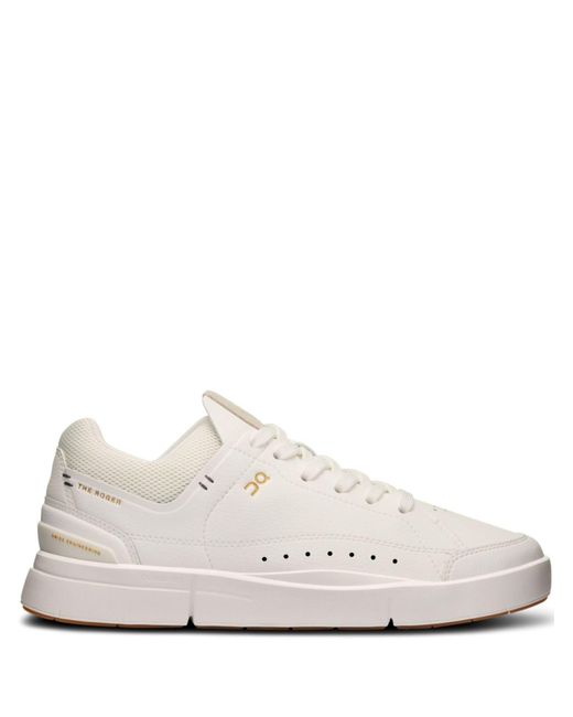 On Shoes White The Roger Centre Court Sneakers - Women's - Rubber/fabric/calf Leather