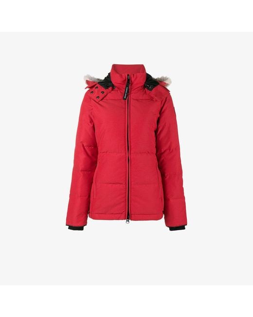 canada goose red chelsea parka canada goose red chelsea parka