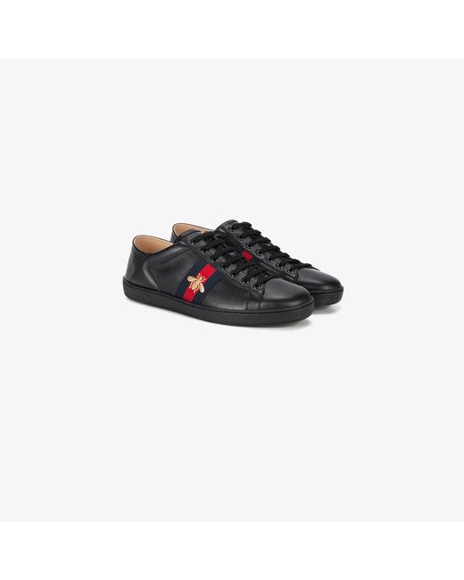 Gucci Multicolor Ace Leather Sneakers